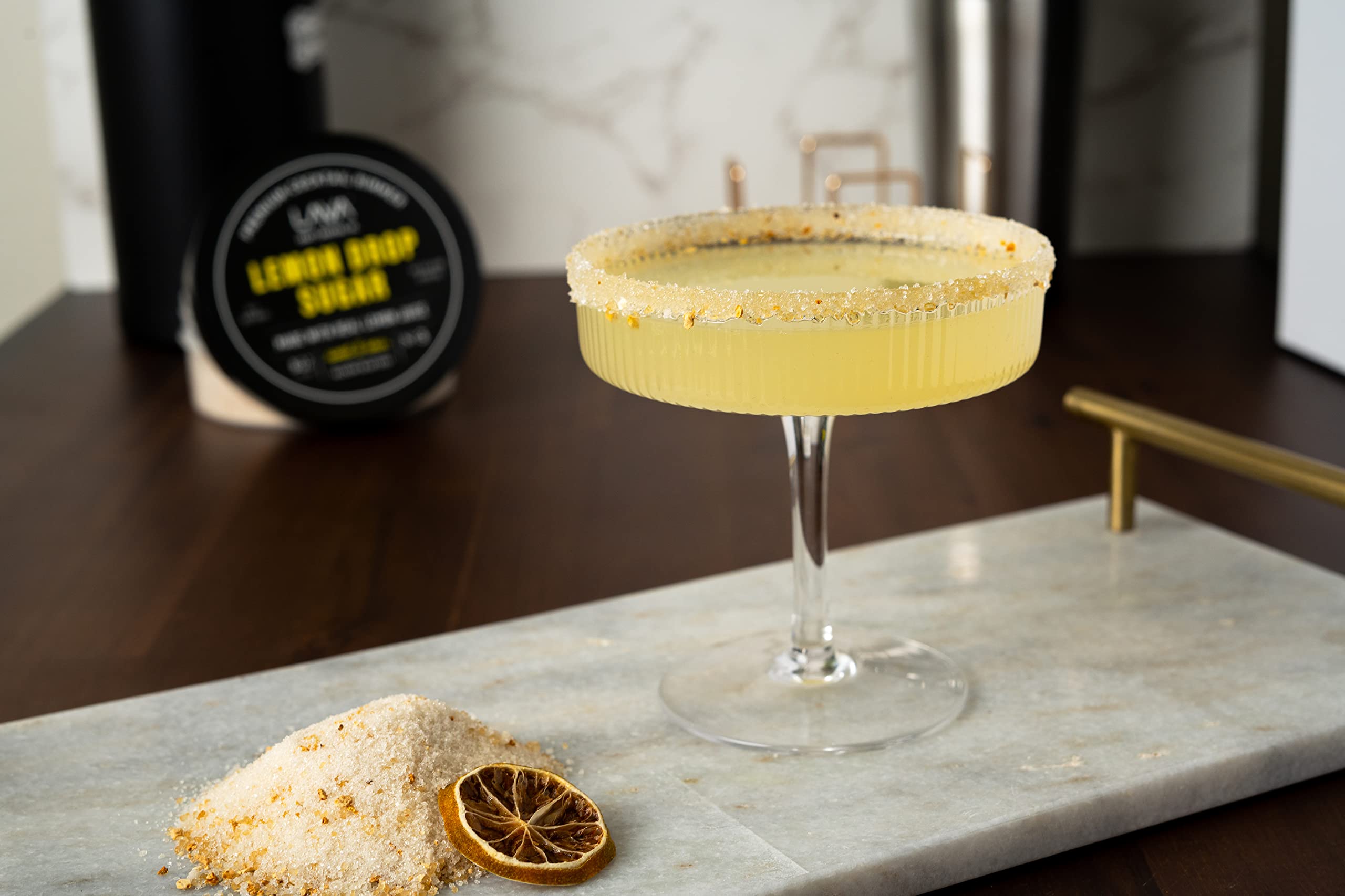 LAVA rimador ideal para margaritas añade notas cítricas al borde
