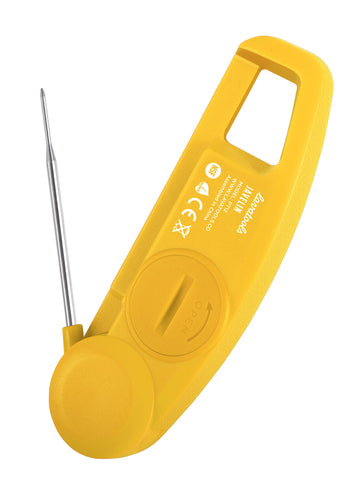 Lavatools Javelin diseño plegable para almacenamiento compacto.
