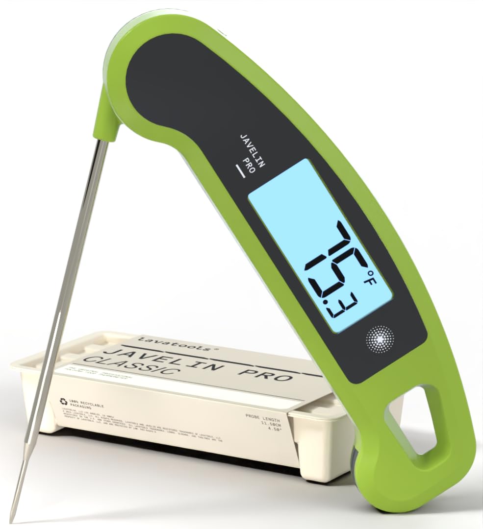 Termómetro Lavatools Javelin PRO Classic Wasabi con lectura rápida para carnes