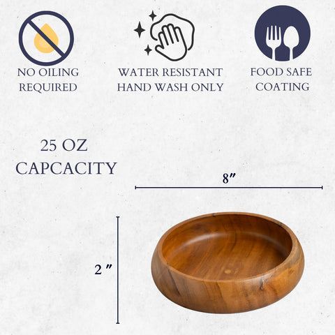 Set de 4 cuencos LAVAUX DESIGNS para sopa o cereal con acabado seguro.