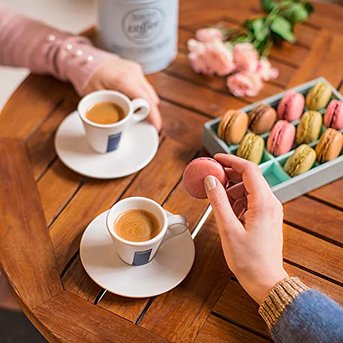 Lavazza Classy Mini, pantalla táctil, selección rápida de espresso o lungo.