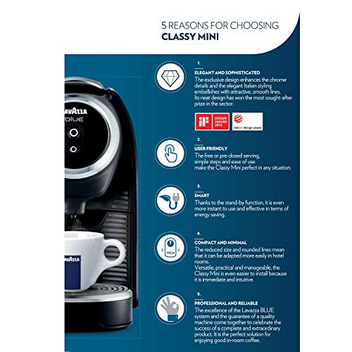 Lavazza Classy Mini, premio Red Dot de diseño para un toque premium.