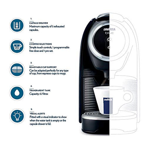 Lavazza Classy Mini, uso doméstico sencillo y eficiente.