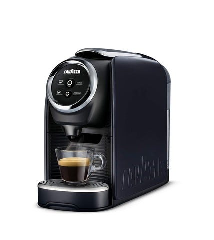 Lavazza Classy Mini, vista frontal, compacto y fácil de usar en casa.