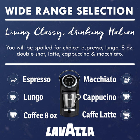 Lavazza Classy Plus: aroma intenso y crema gracias a cápsulas Intenso.