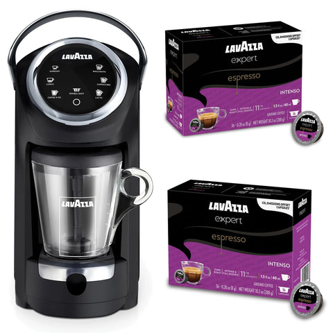 Lavazza Classy Plus: máquina compacta y elegante para uso diario en casa.