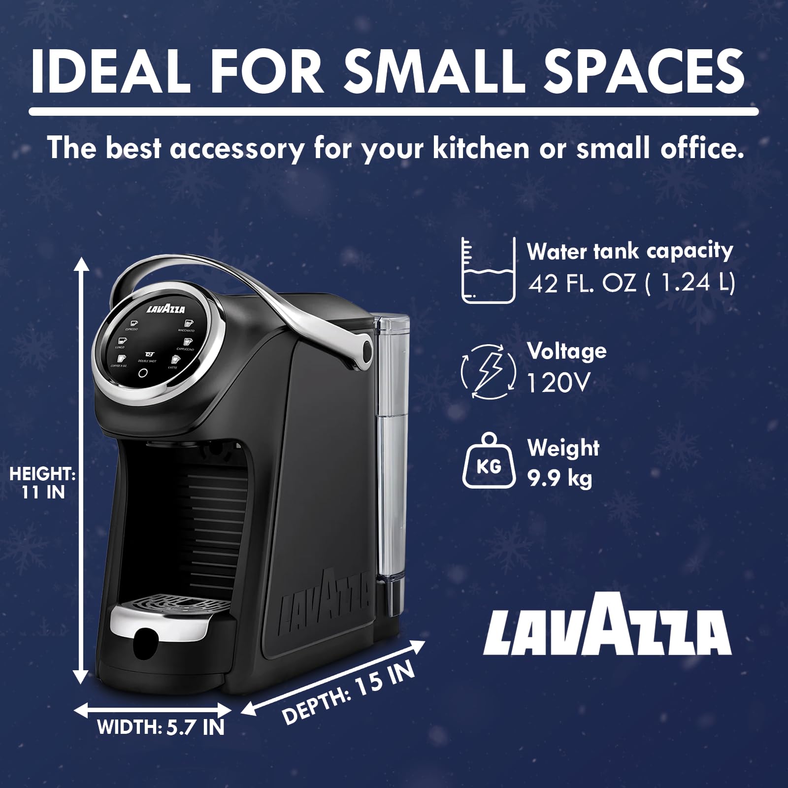 Lavazza Classy Plus: experiencia de café diaria en casa u oficina.