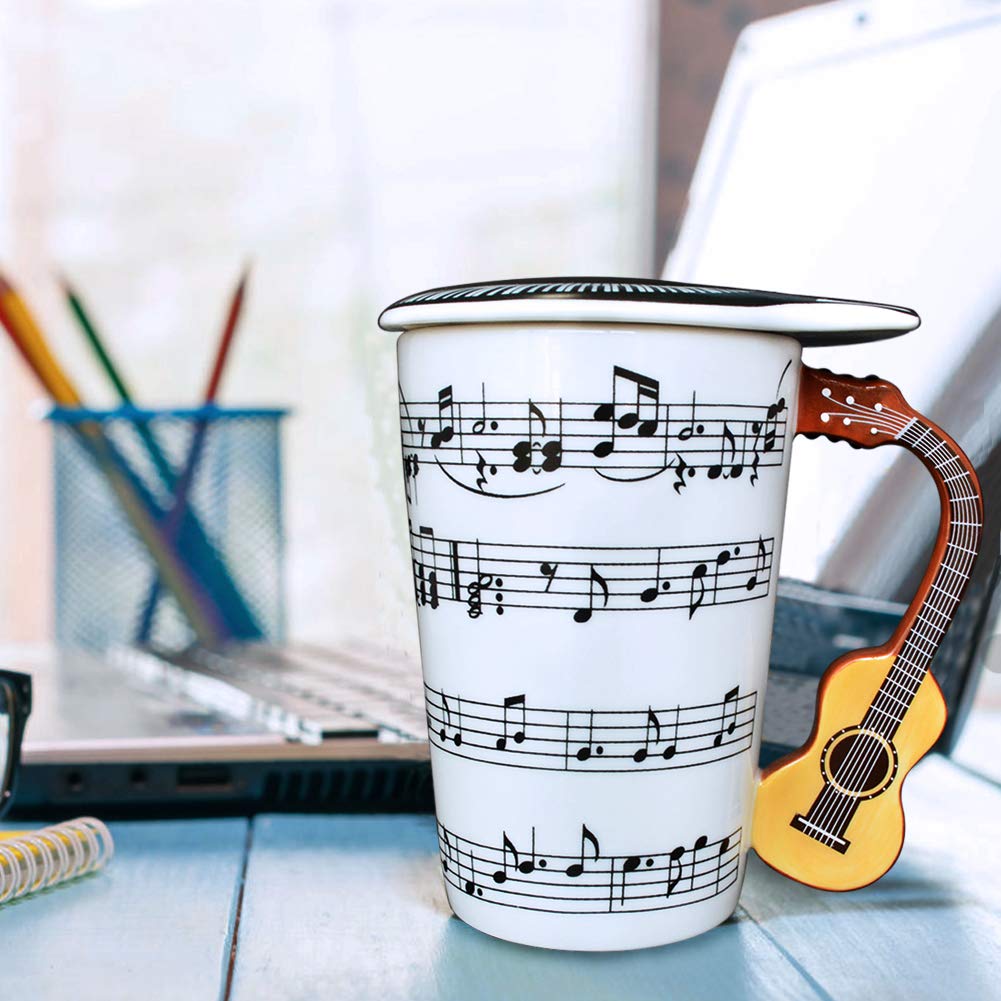 Taza cerámica Lavezee 15oz, perfecta para café o té diario.