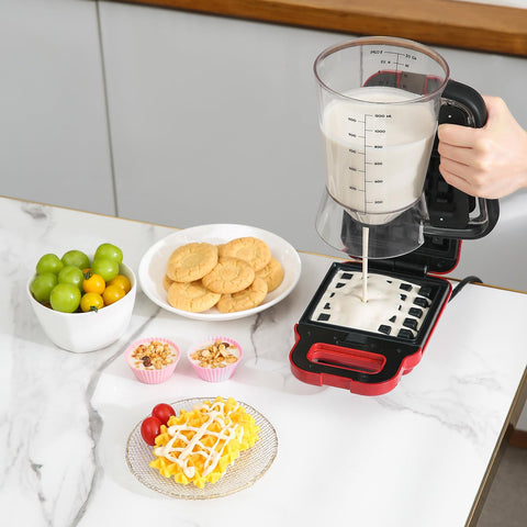 LAVIUS uso versátil para panqueques, waffles y crepes.