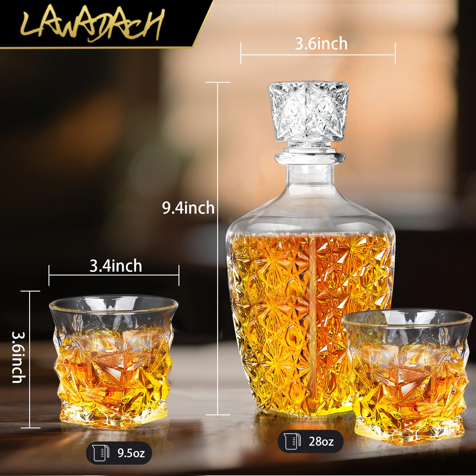 LAWADACH diseño listo para regalo: presentación de lujo para ocasiones especiales.