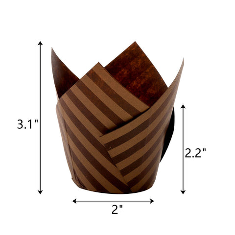Lawei cápsulas tulip, diseño elegante, ideales para bodas y fiestas.
