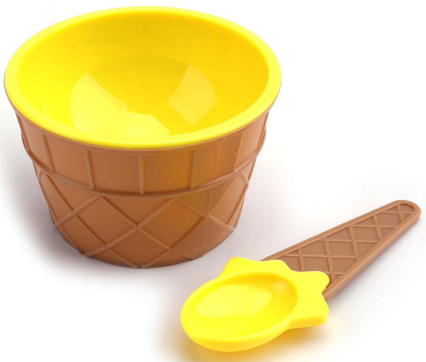 Lawei diseño conos wafle para helado atractiva presentación