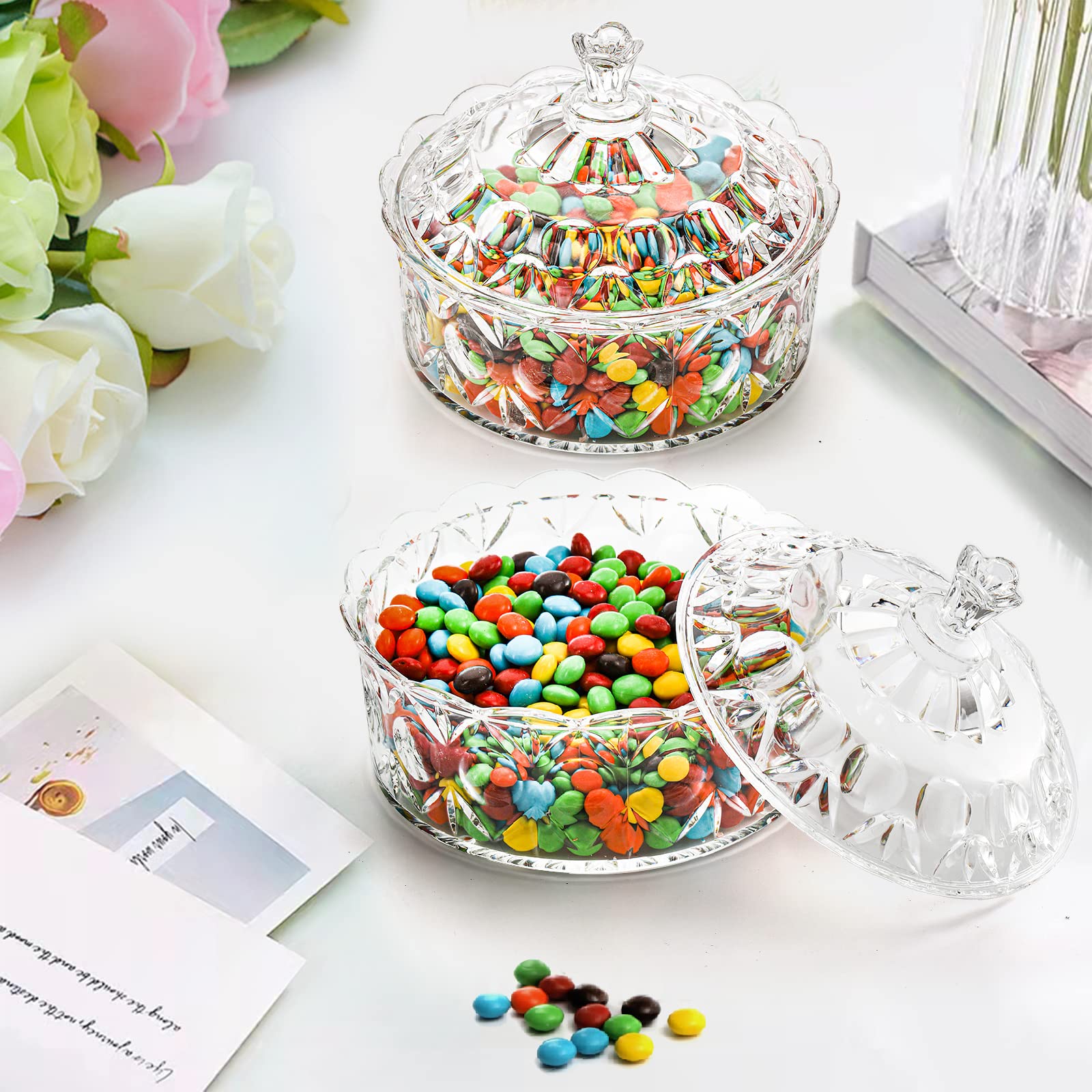 Lawei regalo de boda con frascos acrílicos, añade elegancia a la celebración.