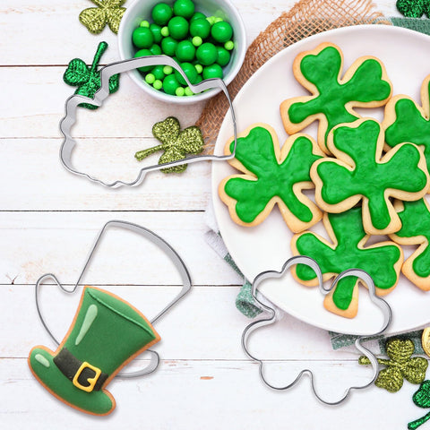 Layhit cortador irlanda sombrero para galletas festivas