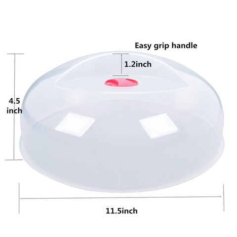 Layron cobertor microondas sin BPA para uso seguro.