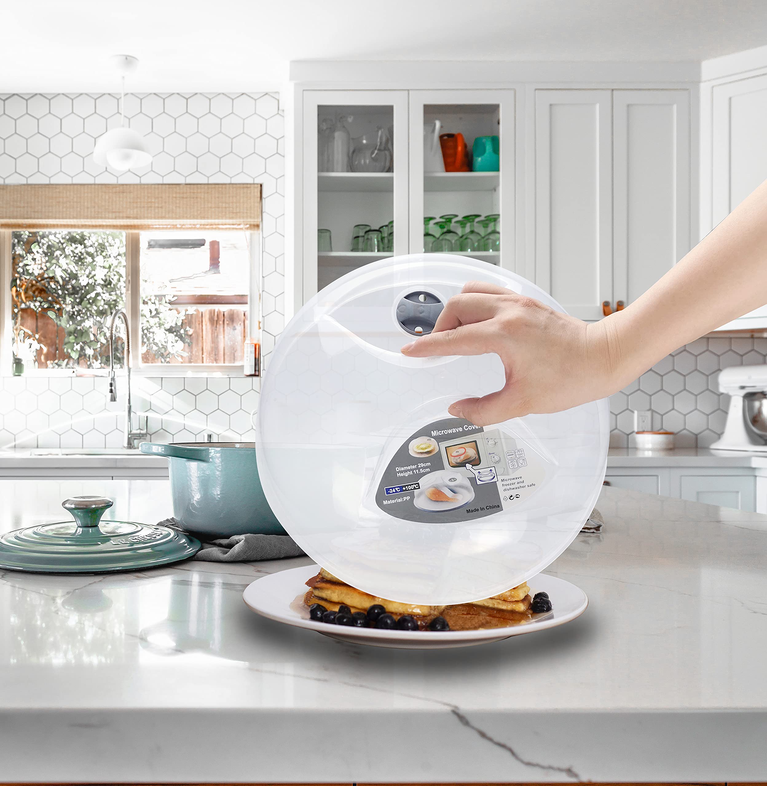 Layron durabilidad-diaria para cocina protege contra salpicaduras y facilita limpieza.