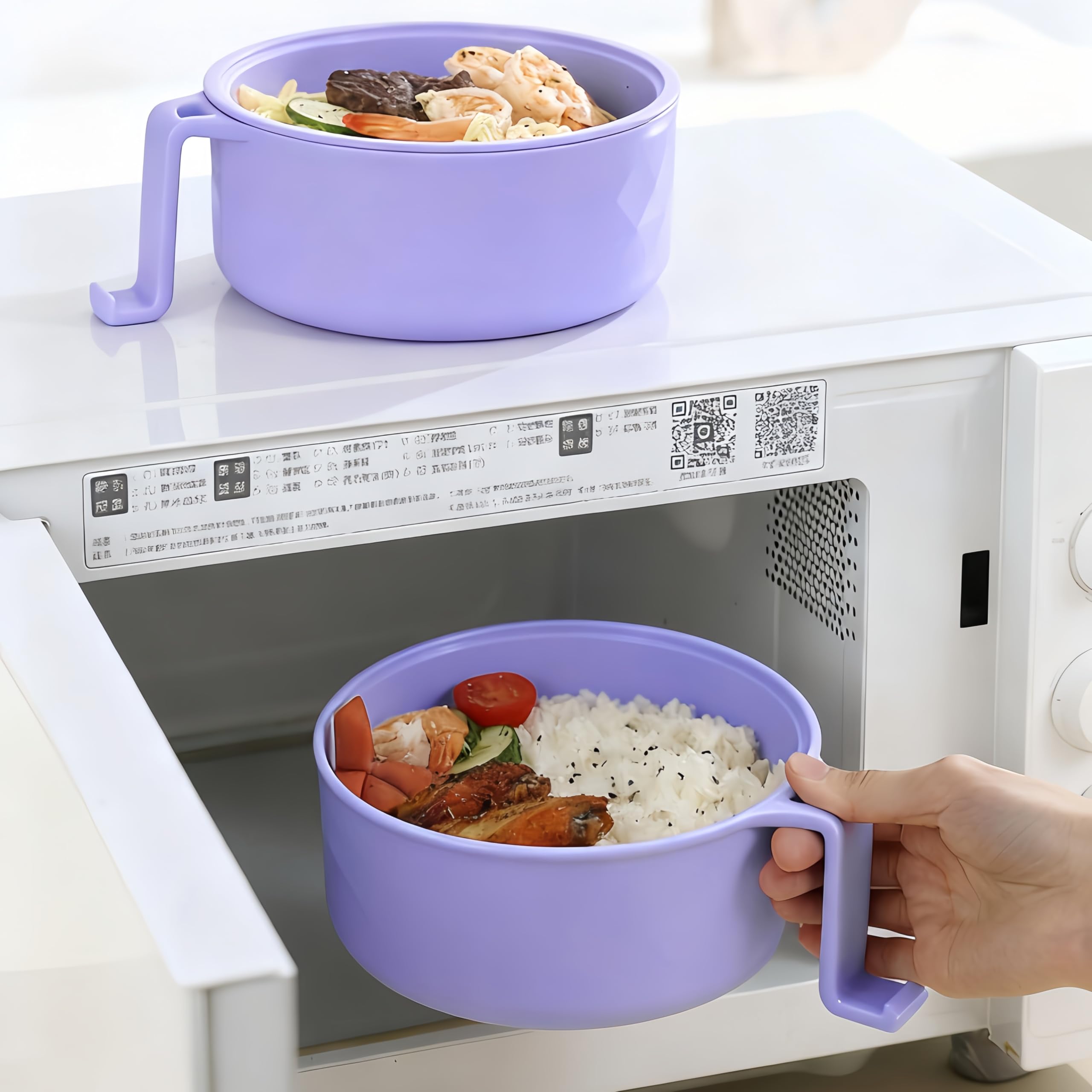 Layron ramen cooker conjunto ramen para cocinar en microondas