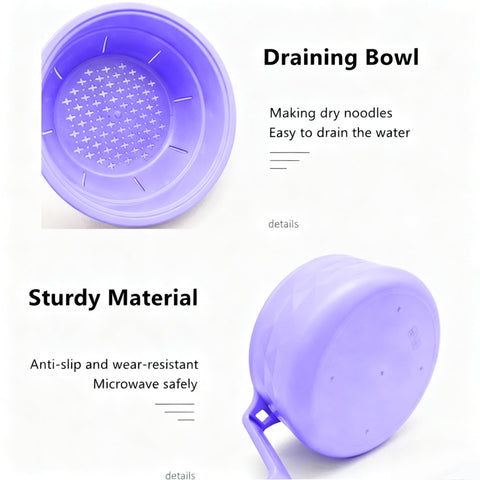 Layron ramen cooker palillos incluidos para comer con facilidad