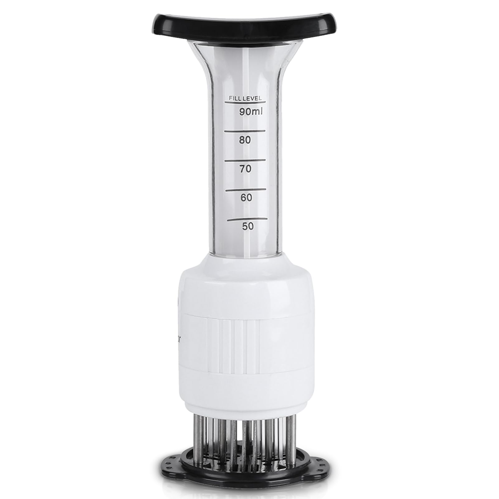 Inyector Lazmin con juego completo para marinados en carne.