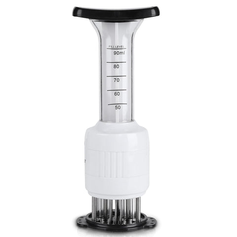 Inyector Lazmin con juego completo para marinados en carne.