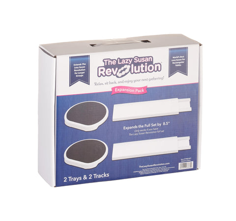 The Lazy Susan Revolution Expansion Dark Gray: retirada y limpieza sencilla tras el servicio.