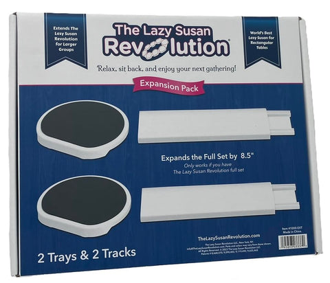The Lazy Susan Revolution Expansion Dark Gray: uso seguro cerca del horno y la mesa.