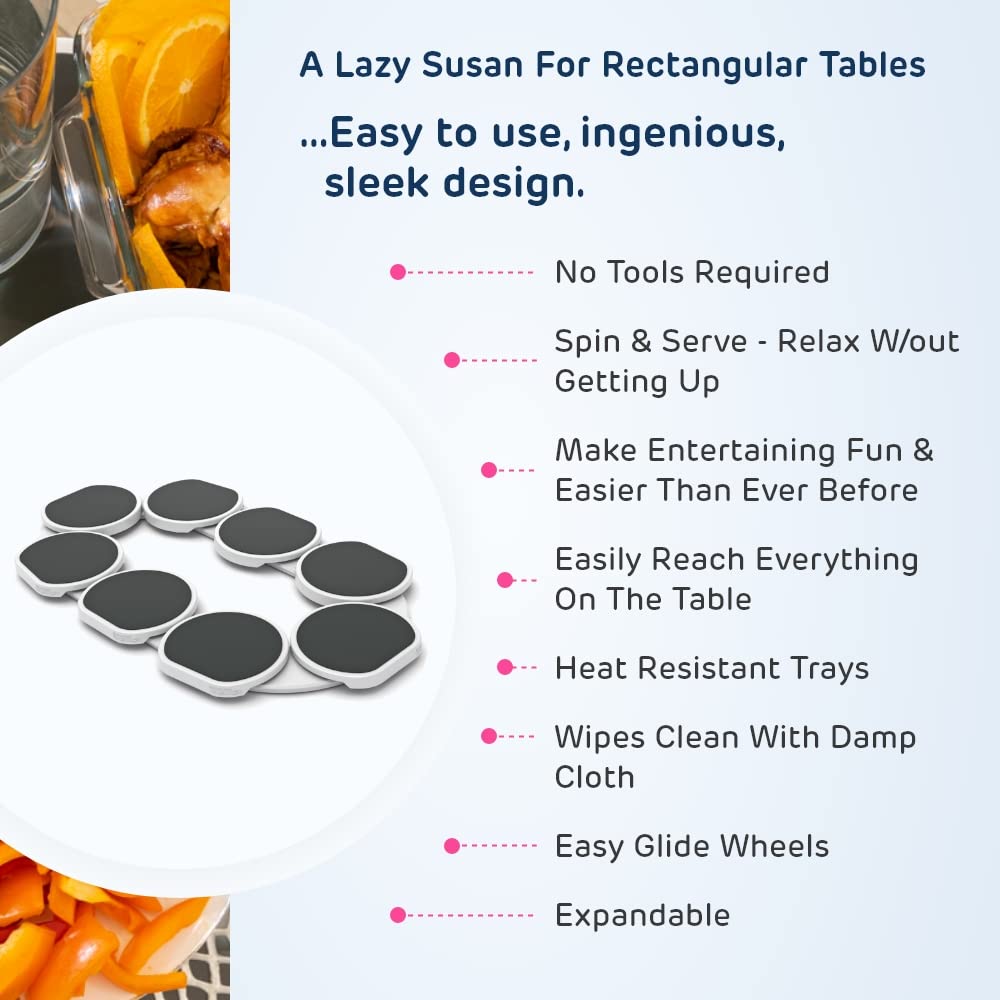 lazy-susan-revolution superficie resistente al calor y antideslizante