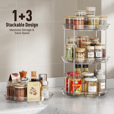 LazySpin ideal para especias y medicinas en la cocina.