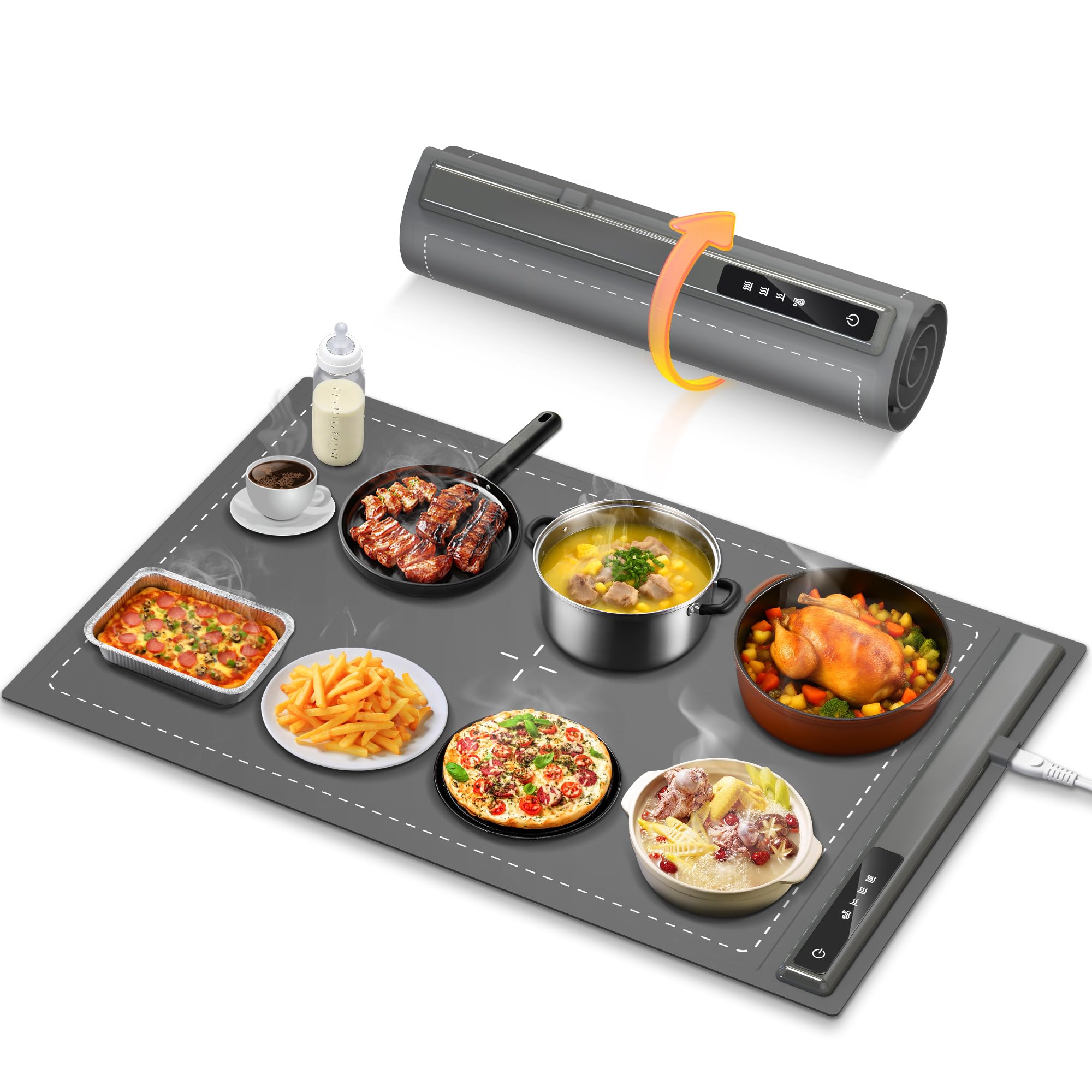 LBOLHZO manta calentamiento alimentos: calor rápido y uniforme para buffets y eventos.
