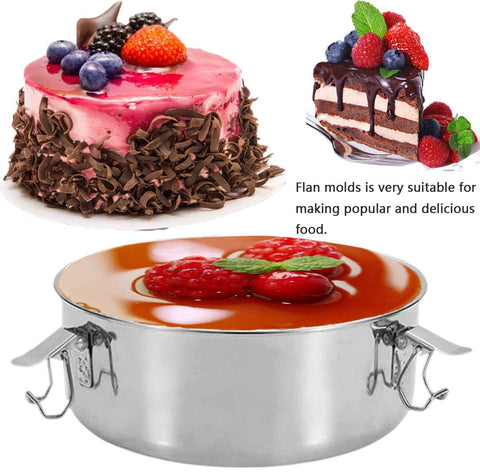 Molde para flan LCPUD apto para lavavajillas y limpieza fácil.