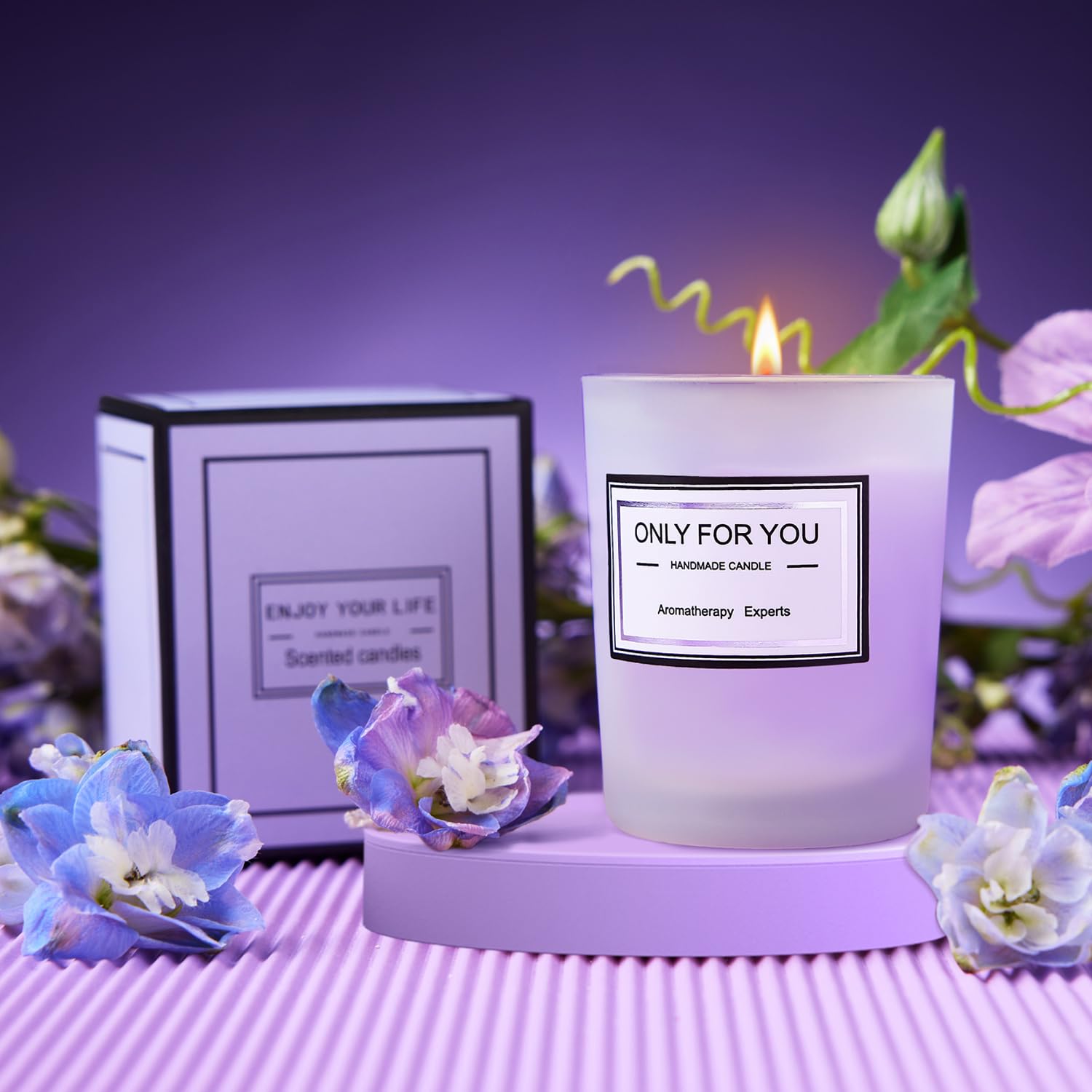 LE CADEAU bomba de baño lavanda: cuidado personal con aroma floral.