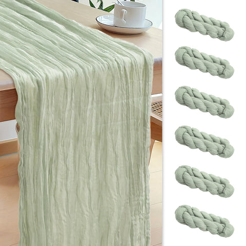 Le courant mantel gasa queso salvia, decoración rústica para bodas