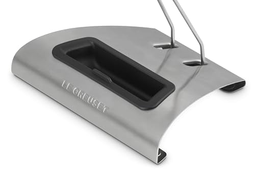 Le Creuset bandeja de goteo recoge condensación y facilita limpieza.