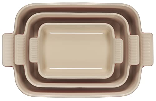 Le Creuset bandeja rectangular 7,5 pulgadas cerise, ideal para porciones pequeñas