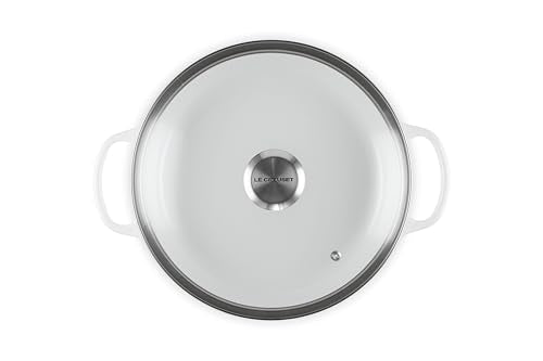 Le Creuset brasero esmaltado, base amplia para dorar en una capa