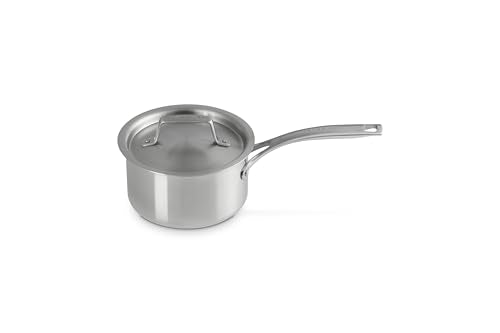 Le Creuset cazo 2 cuartos con tapa: cocción rápida y control de calor.