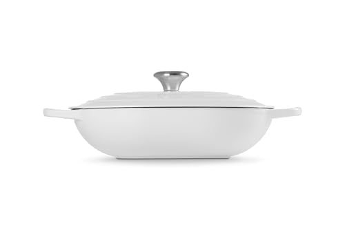 Le Creuset asa ergonómica: levantamiento cómodo durante la cocción.