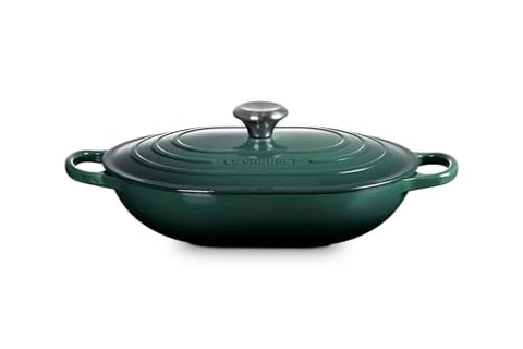 Le Creuset cazuela oval esmaltada para horno y mesa Artichaut, ideal para iniciar y servir.