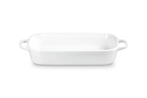 Le Creuset cerámica de piedra premium para cocción pareja y dorado uniforme.