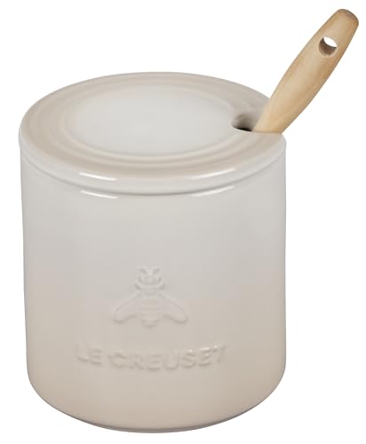 Le Creuset cerámica esmaltada Merengue, glaseado brillante y duradero