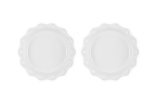Le Creuset Cocción-igual Molde-pie, distribución de calor constante para rellenos bien cocidos.