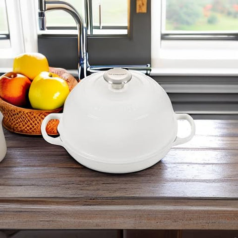 Le Creuset cocción igual y crujiente resultados consistentes para pan casero