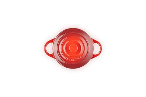 Le Creuset Cocotte mini cerise, gratinado uniforme para recetas individuales