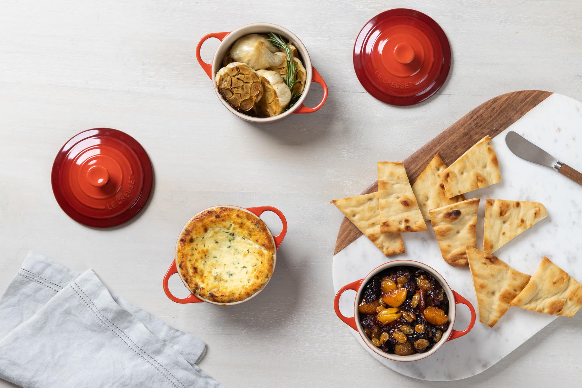 Le Creuset Cocotte mini cerise, resistencia térmica para hornear y servir