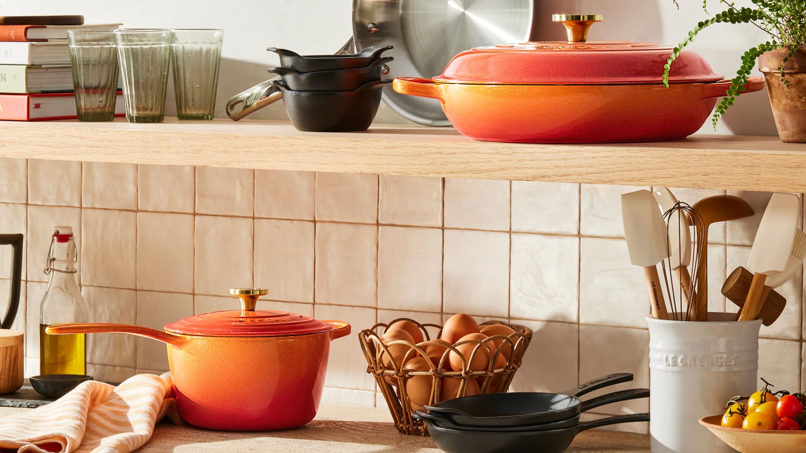 Le Creuset Craft: extremo ensanchado evita deslizamiento al retirar la herramienta