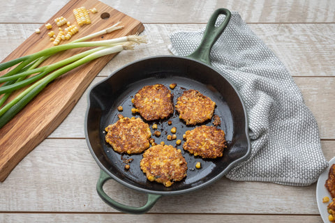 Le Creuset base gruesa retiene calor de manera uniforme.