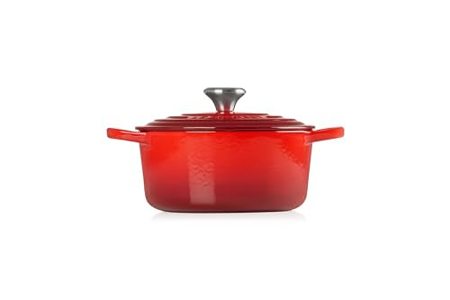 Le Creuset distribución de calor eficiente, ayuda a cocer de forma uniforme.
