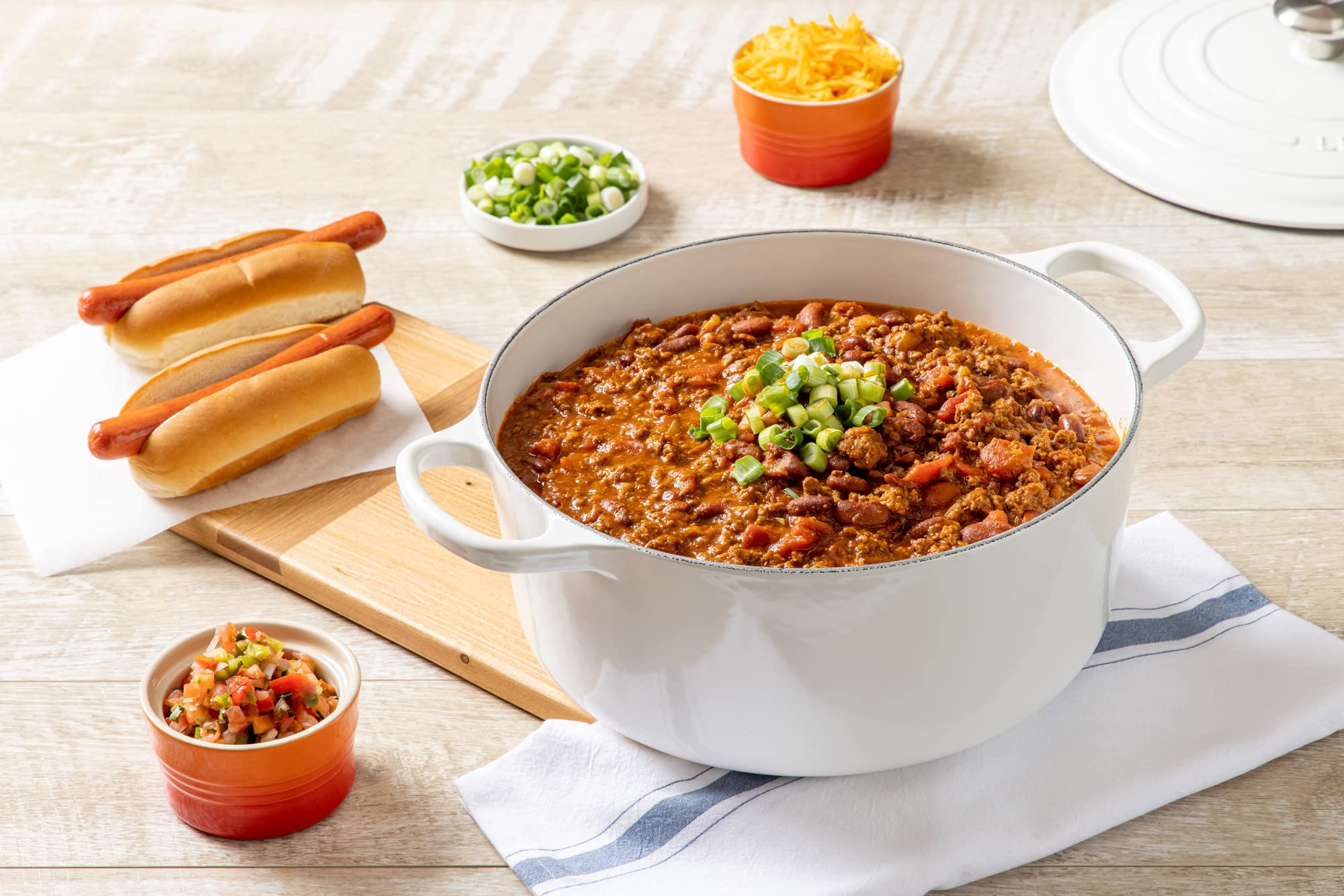 Le Creuset durabilidad y limpieza sencillas gracias al esmalte durable