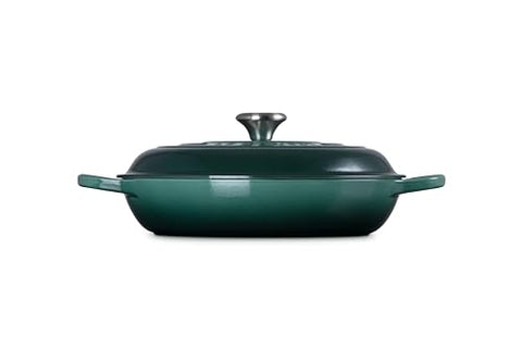 Le Creuset Braiser, mango ergonómico y pomo facilitan levantar