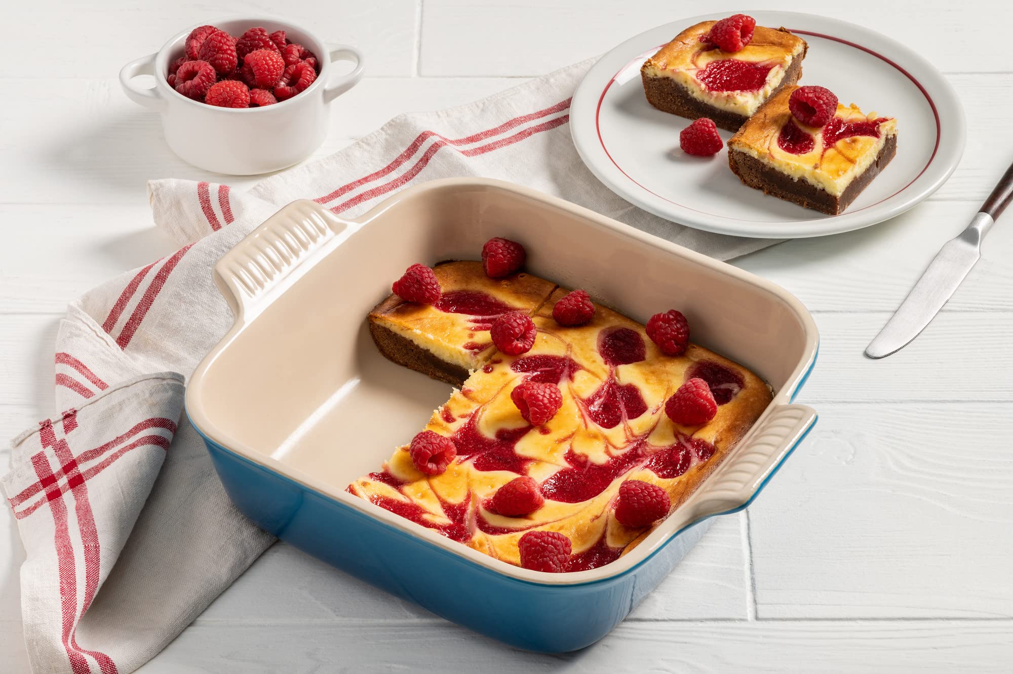 Le Creuset Heritage apto para congelador, horno, microondas y lavavajillas.